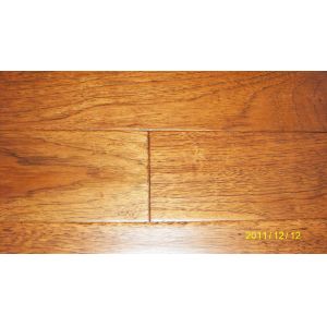 American Hickory Solid Flooring handscraped and Distressed Surface