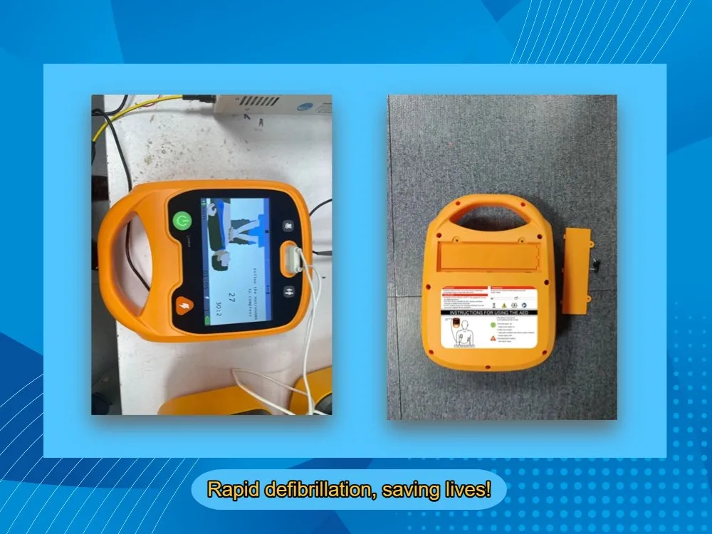 Adult Models St-A102 Aed Trainer Portable Automated Defibrillator Monitor Daily Training External Defibrillator 330X165X360mm 3KG