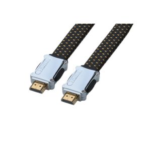 QS4017， Flat HDMI Cable