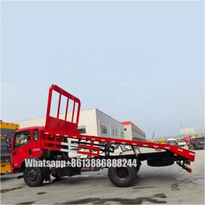Flat-platform Body Self - Discharge Lorry