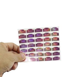 Sealing Tamper Proof Custom Hologram Stickers For Bottle Package