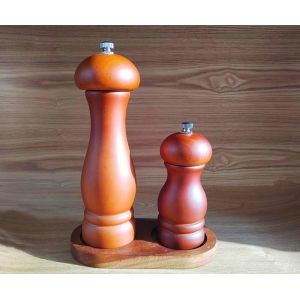 Profrssional Grade Innovative Classic Adjustable Roman Columns Salt And Pepper