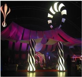 Quality Cutt Inflatable Lighting With Beleuchtung Schlauchboot Dekoration for sale