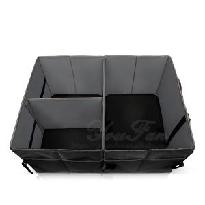 Automotive Trunk Storage Organizer With Non Slip Waterproof Bottom