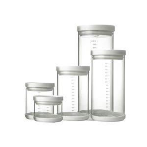 Kitchen Food Storage Containers Moistureproof Feature 500ml-2100ml Capacity