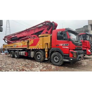 China 62m Used Concrete Pump Truck For Heavy Duty And High Pressure Pumping on sale