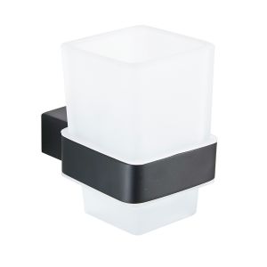 Quality Tumbler holder88903-Square Black&amp;Stainless steel 304&amp;Hairline,glass &amp;bathroom &amp;kitchen,sanitary for sale
