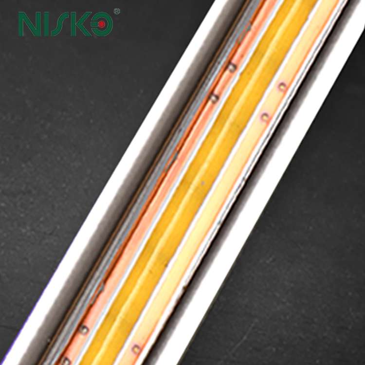 Mini Ultra-thin Closet Shelf Panel Bar Lights Aluminum Profiles Strip for Indoor