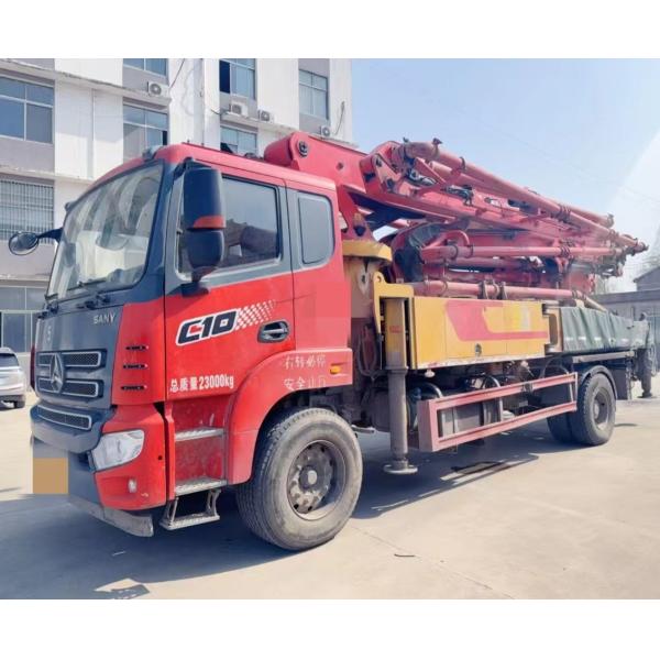 2022 Sany Heavy Industry 37m Truck-Mounted Concrete Pump Easy with 10% Efficiency Boost