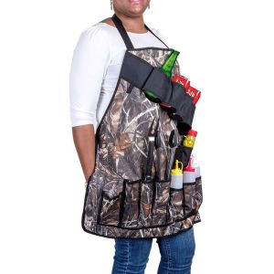 Barbecue 600D Oxford Grill Apron Durable Pockets