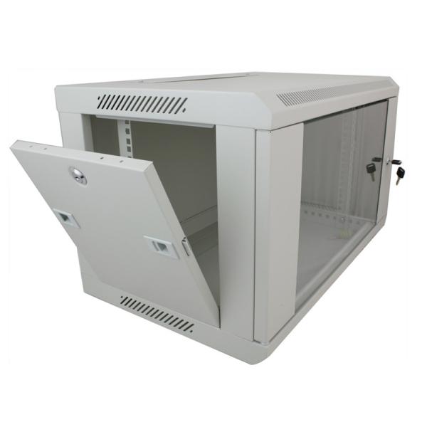 Buy TUXIN Wall Mounting Network Cabinet 6u Wall Mount Rack with glass door at wholesale prices