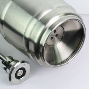 LFGB Portable Double Wall Refillable 5 Liter Mini Keg