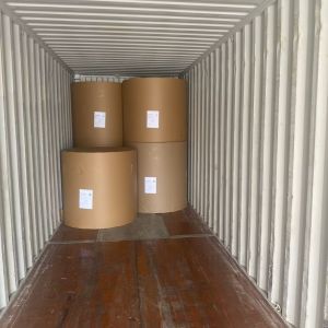 Certificated 500GSM Duplex Board Recycled White Paper Board With Grey Back