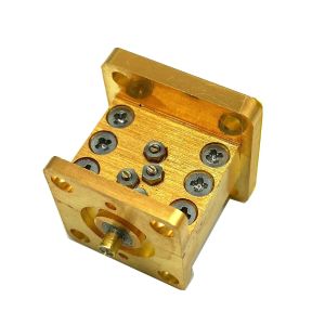RF Microwave Waveguide To Coax Adapter With Low Insertion Loss