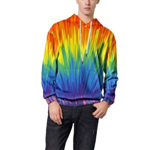 China factory 3d sublimation xxxxl hoodies for men