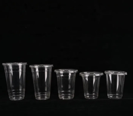 Buy Compostable Bio PLA Clear Biodegradable PLA Cups Eco Friendly at wholesale prices