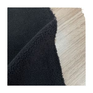 Plain Dyed Knitted 100% Polyester Fleece Fabric for Costumes Blankets and Toys