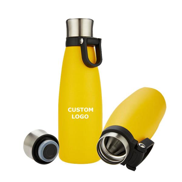 17 Oz Double Wall Stainless Steel Water Bottles Portable