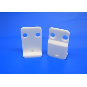 Machinable Zirconia Ceramic Engine Block , Custom White Ceramic Insulators