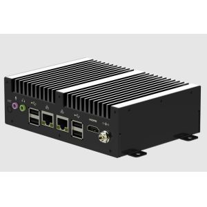 Compact Industrial Embedded Computer DIN Rail PC For Industrial IoT M2M