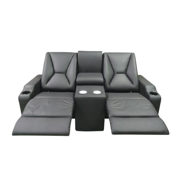 Buy Contemporary Modern Recliner Chair Theater Seating With Power Push Button USB Charge Dock at wholesale prices