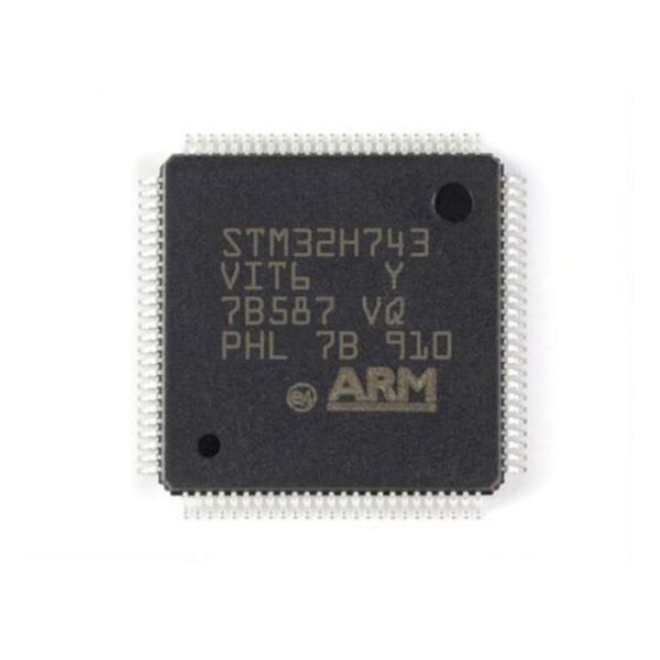 480MHz ARM Cortex M7 STM32H743VIT6 Single Core Microcontrollers Chip LQFP100