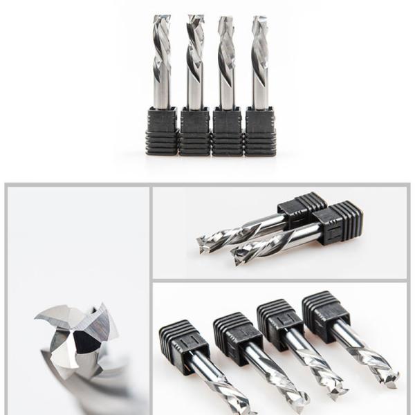 Different Solid Tungsten Carbide End Mills For Aluminum/Copper/Steel