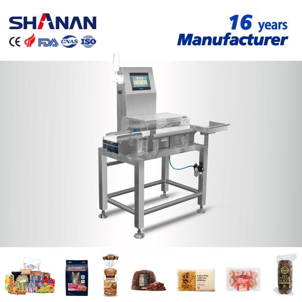 Buy Automatic Check Weigher Check Weigher Machine Small Weight Check Machine Checkweigher Price with Mettler Toledo Load Cell for Food Packed in Sachet at wholesale prices