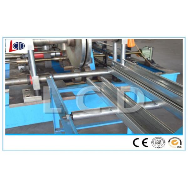 Cable Ladder Roll Forming Production Line , Cable Tray Machine Manual Handle