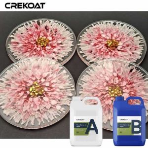 DIY Premium Clear Epoxy Resin For Intricate Inlay Work Moisture Resistance