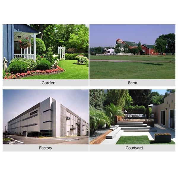 10 Watt Sturdy Solar Flood Lights Adaptive Control 12hrs Working Time