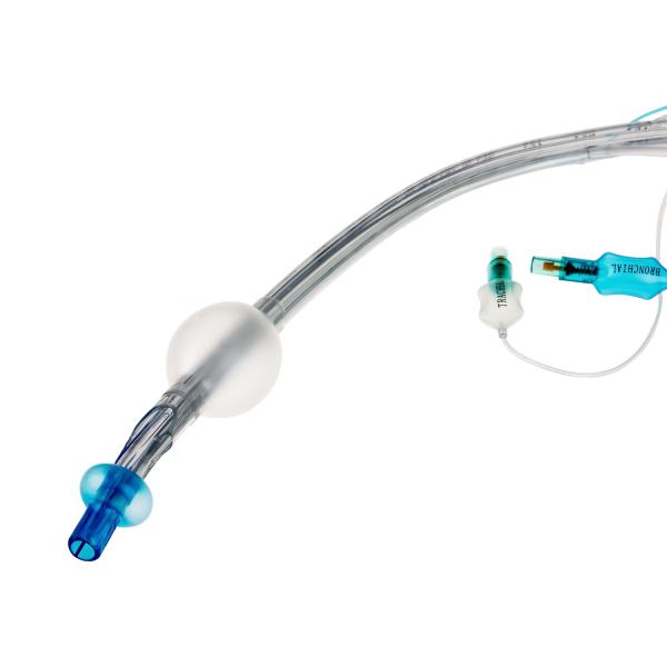 Disposable Medical Equipment Video Channel Visual Double Lumen Endobronchial Tube Without Camera