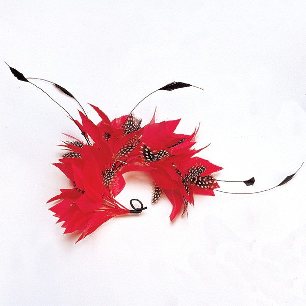 10*20 cm Goose Feather Flower Mount with Wire Accessory and Fast Shipping