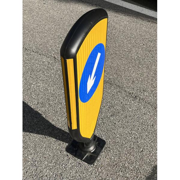 Road Safety Warning Reflective Traffic Sign Delineator Board Lane Separator Divider