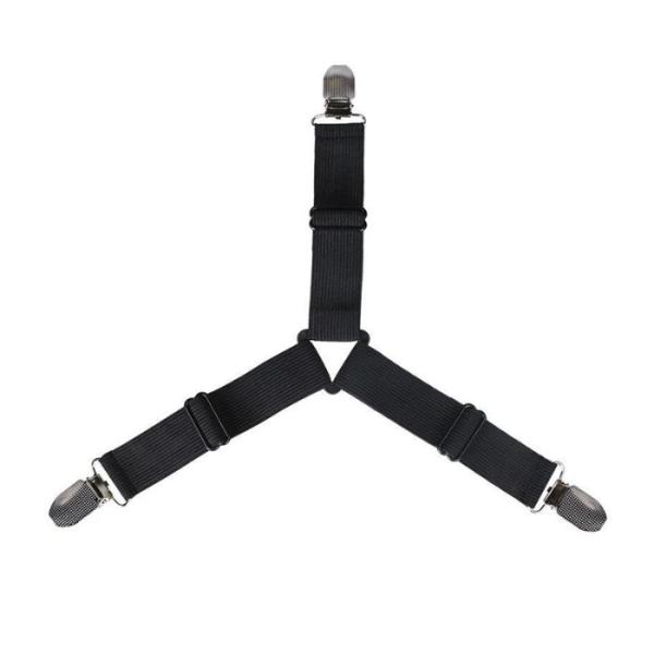 Buy White Adjustable Sofa Bed Sheet Clips Holder With Band / Straps at wholesale prices