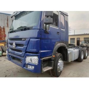 Manual Transmission Type Used Sinotruk HOWO 375HP 371HP Rhd LHD 6X4 Trucks Head