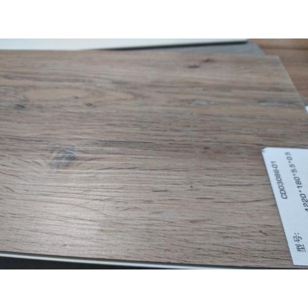 Fireproof Waterproof Interlocking Vinyl Plank Flooring Coordinated Lin