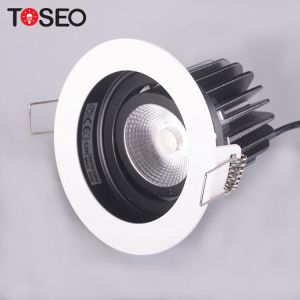Adjustable 10w Round LED Downlights / Dimmable LED Spot Lights