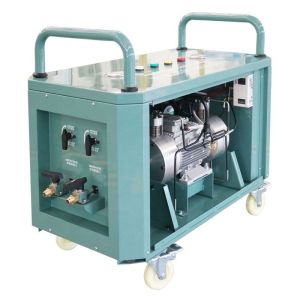 2HP Chiller Freon Recovery Machine Central Ac Refrigerant Charging Equipment Air