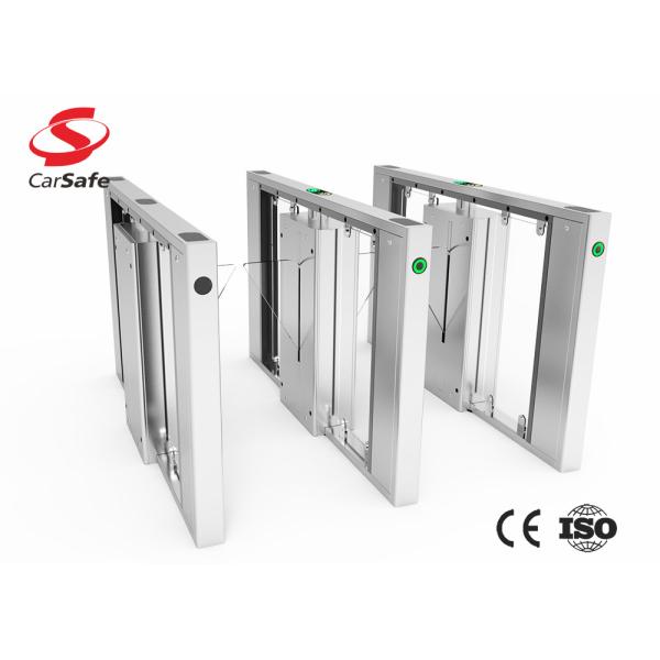 Buy Railway Station Flap Turnstile Gate RFID Reader Access Control System at wholesale prices