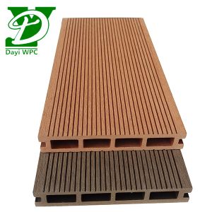 Modern Waterproof Wood Plastic Composite Decking for Patio