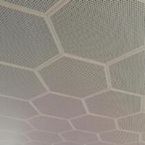 Buy Aluminum Hexagonal Clip In Ceiling 0.7mm Thickness For Convention Center at wholesale prices