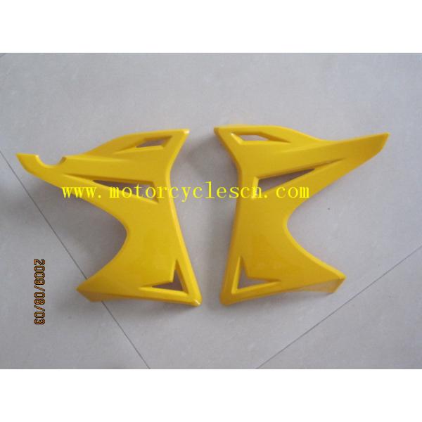 Motorcycle Parts GXT200 MOTOCROSS Ornamental cover, fuel tank L RH Red, yellow,