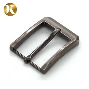 Popular 35mm Black Pin Belt Buckles With Smooth Surface Treatment