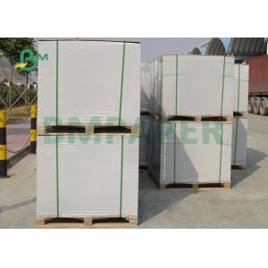 250gr Gray With White Coating Paper For Shoe box 77cm * 113cm High Stiffness