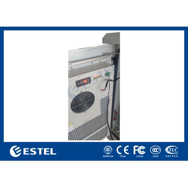 IP55 One Compartment Outdoor Telecom Cabinet Floor Mounted With Two Doors