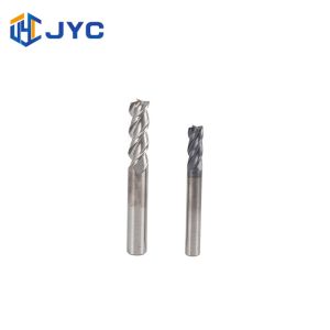 Solid Carbide Milling Cutters 4 Flute Flat Endmill With HRC55