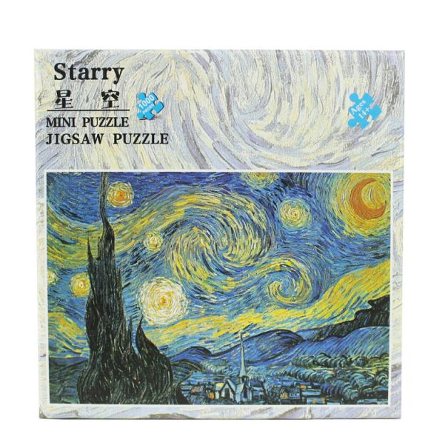 Wholesale Custom Sublimation 1000pcs Cartoon Paper Jigsaw Puzzle for Children Adults
