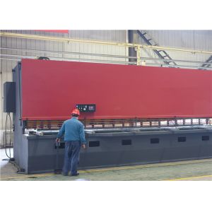 Sheet Metal Cnc Hydraulic Swing Beam Shearing Machine