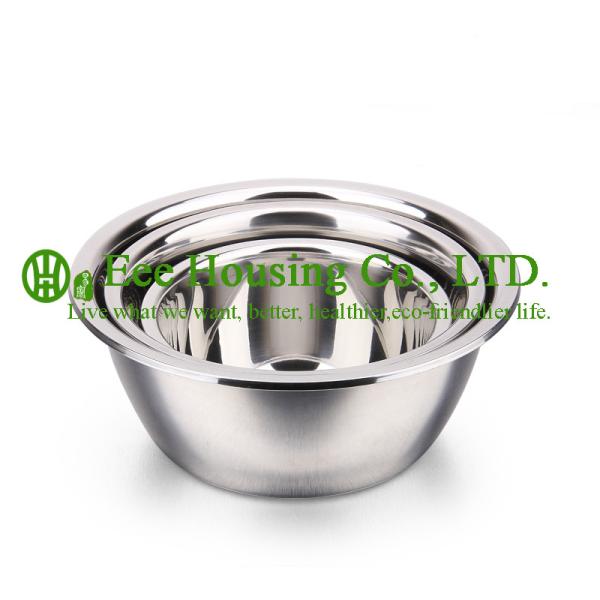 Stainless Steel cooking cookware kitchen set factory price 3 pieces seasoning bowl Storage Food,Stir Food Kitchen